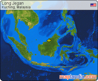 Long Jegan satellite map