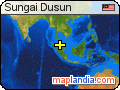 Sungai Dusun satellite map