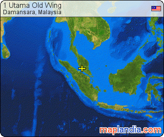 1 Utama Old Wing satellite map