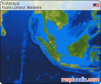 Kotaraya satellite map