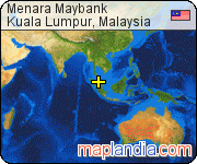 Menara Maybank satellite map