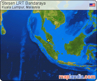 Stesen LRT Bandaraya satellite map