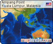 Ampang Point satellite map