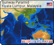Sunway Pyramid satellite map