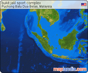 bukit jalil sport complex satellite map