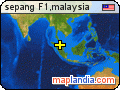 sepang F1,malaysia satellite map