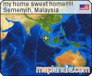 my home sweet home!!!!! satellite map