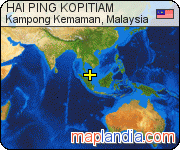 HAI PING KOPITIAM satellite map