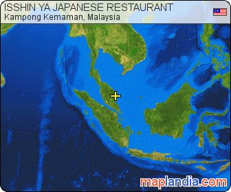 ISSHIN YA JAPANESE RESTAURANT satellite map