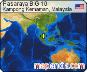 Pasaraya BIG 10 satellite map