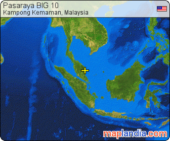 Pasaraya BIG 10 satellite map