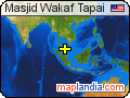 Masjid Wakaf Tapai satellite map