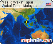 Masjid Wakaf Tapai satellite map