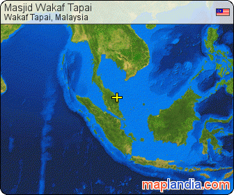 Masjid Wakaf Tapai satellite map