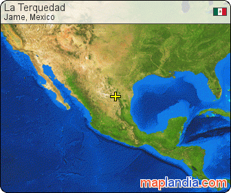 La Terquedad satellite map