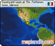 Courtyard Leon at The Poliforum satellite map