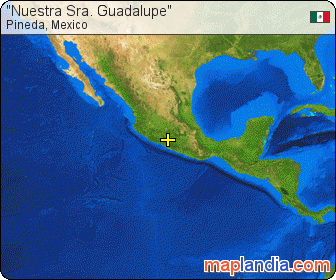 "Nuestra Sra. Guadalupe" satellite map
