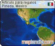 Articulo para regalos satellite map