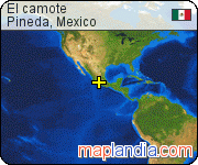 El camote satellite map