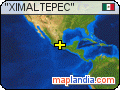 "XIMALTEPEC" satellite map