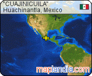 "CUAJINICUILA" satellite map