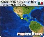 Oapan is the name given here satellite map