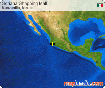 Soriana Shopping Mall satellite map