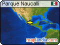 Parque Naucalli satellite map