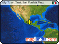 My Town Teziutlan Puebla Mex satellite map