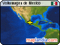 Volkswagen de Mexico satellite map