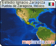 Estadio Ignacio Zaragoza satellite map