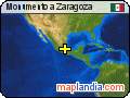 Monumento a Zaragoza satellite map