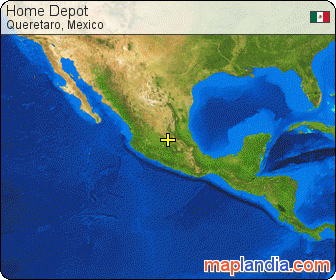 Home Depot | Queretaro Google Satellite Map Home Depot | Queretaro Google Satellite Map