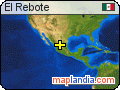 El Rebote satellite map