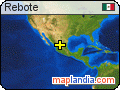 Rebote  satellite map