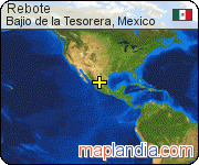 Rebote  satellite map