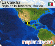La Cancha satellite map