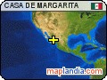 CASA DE MARGARITA satellite map