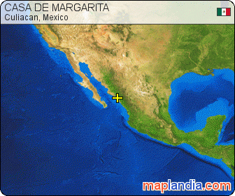 CASA DE MARGARITA satellite map