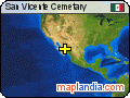 San Vicente Cemetary satellite map