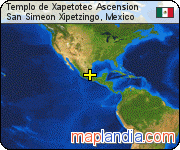 Templo de Xapetotec Ascensión satellite map
