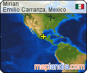 Mirian satellite map