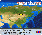 Zasgiin Gazariin Ordon satellite map