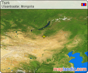 Tsirk satellite map