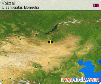 Vokzal satellite map