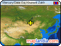 Mercury/Dalai Eej Khunsnii Zakh satellite map