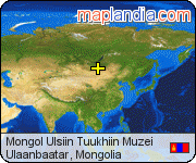 Mongol Ulsiin Tuukhiin Muzei satellite map