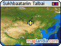 Sukhbaatariin Talbai satellite map