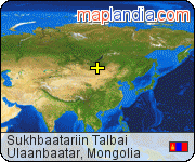 Sukhbaatariin Talbai satellite map
