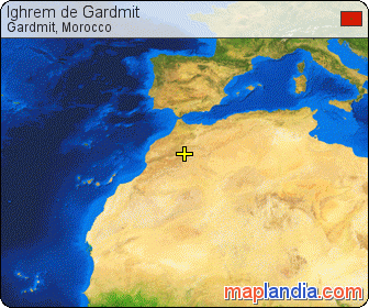 Ighrem de Gardmit satellite map
